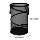 Panier à linge pliable en maille aérée