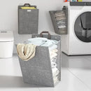 Panier à linge adhésive mural pliable