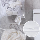 Panier à linge en maille mural pliable