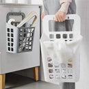 Panier à linge en plastique mural