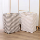 Panier à linge en tissu coton pliable imperméable