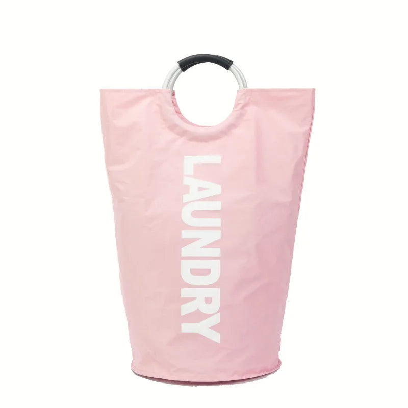 Grand panier à linge pliable en tissu imperméable