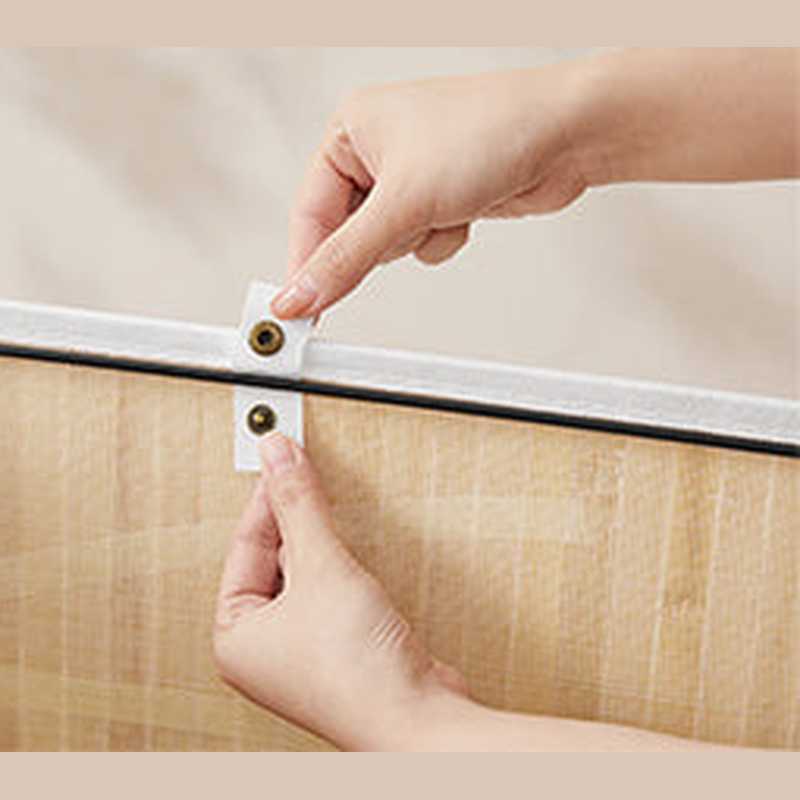 Panier à linge en bambou avec couvercle - 150L